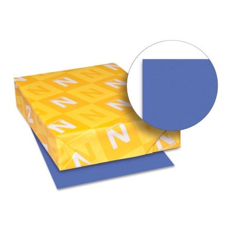 Wausau Neenah Paper Astrobrights Colored Paper, 8-1/2" x 11", 24 lb, Violet, 500 Sheets/Ream 22081